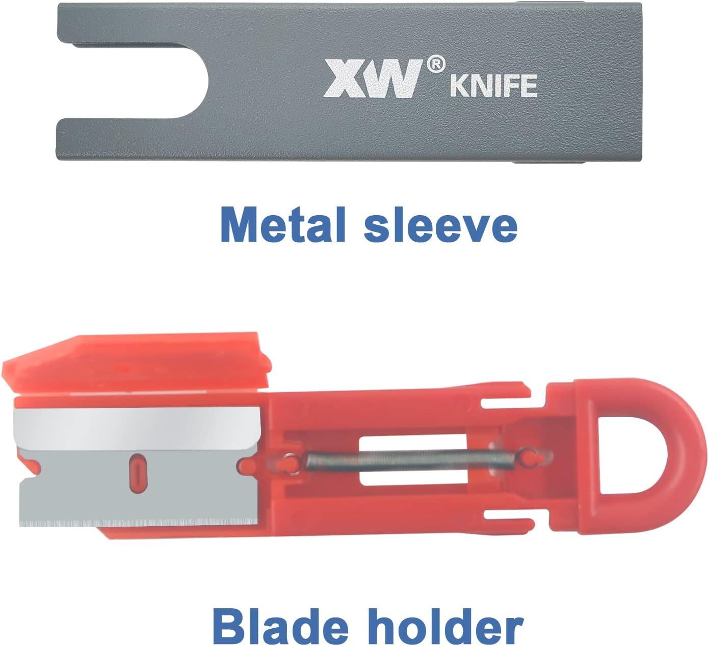 XW Handy Safety Box Cutters, Auto-retractable Razor Blade Carton Cutter for Opening Packages, 10-Pack - Image 5