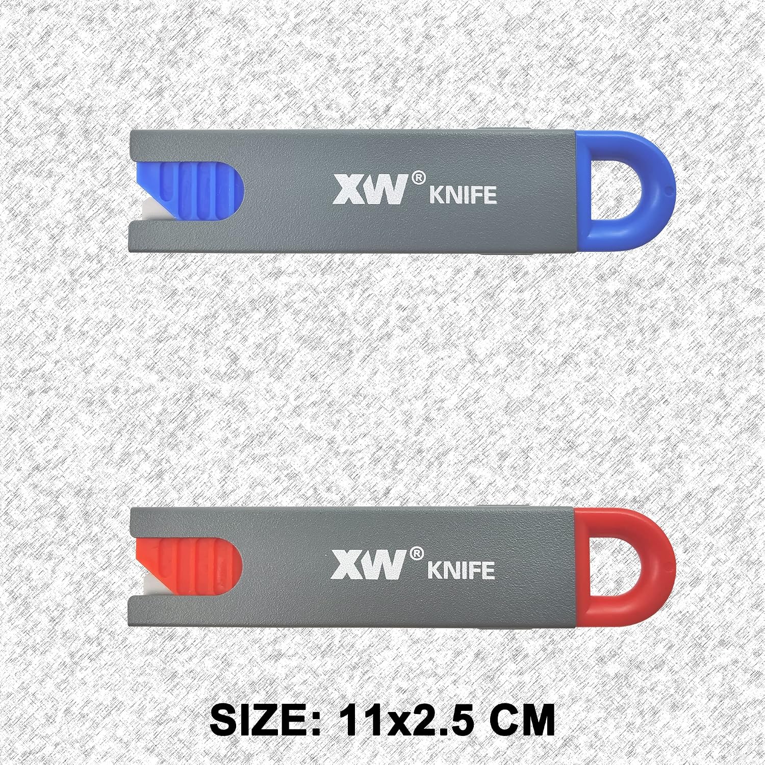 XW Handy Safety Box Cutters, Auto-retractable Razor Blade Carton Cutter for Opening Packages, 10-Pack - Image 6