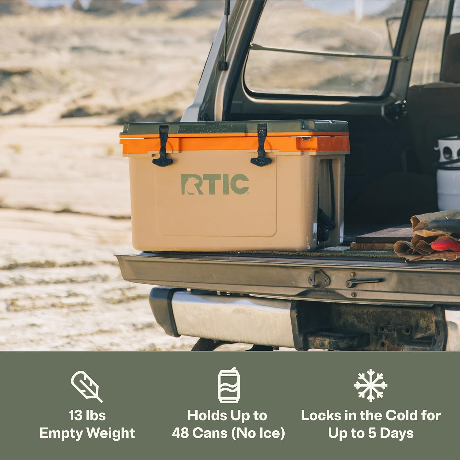 RTIC 32 QT Ultra-Light Hard Cooler - Image 5